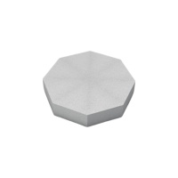 Base en liège de forme octogonale de 10 x 4 cm