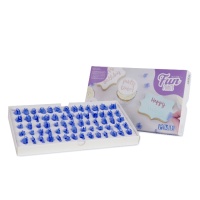 Set de tampons lettres, chiffres et symboles calligraphiques - PME - 66 pcs.