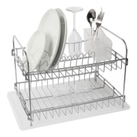 Porte-vaisselle 32 x 47 x 31 cm double chrome nickel - Duett