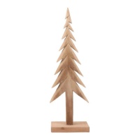 Arbre de Noël en bois de 50,5 cm