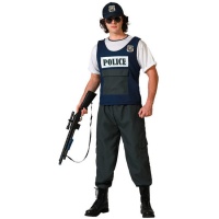Costume de policier urbain décontracté pour homme