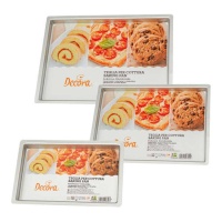 Plaque de cuisson en aluminium 17,8 x 28 cm - Decora - 1 pc.