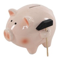 Tirelire cochon avec marteau