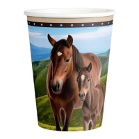 Verres à cheval de 250 ml - 8 pièces