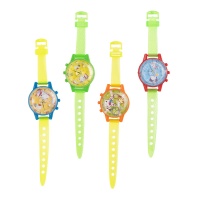 Bracelet montre chiot avec jeu de balles - 4 pcs.