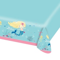 Nappe en papier Be a Mermaid 1,75 x 1,15 m