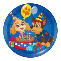 Paw Patrol Party Plates 18 cm - 8 pcs.