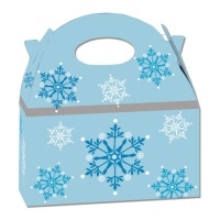 Boîte en carton Princesse des neiges - 12 pièces