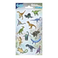 Stickers dinosaures - 1 feuille