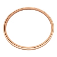 Cercle de broderie circulaire de 25 cm sans vis - Nadel