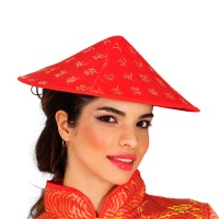 Chapeau rouge japonais