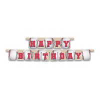 Couronne de fleurs de baseball Happy Birthday Baseball 3m