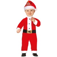 Costume de Père Noël avec chapeau Mon premier Noël pour bébés