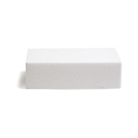 Base rectangulaire en polystyrène 20 x 30 x 7,5 cm - Decora