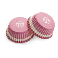 Capsules à cupcake fuchsia - Pastkolor - 48 pcs.