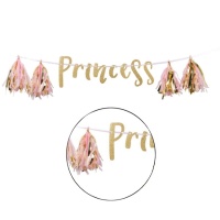 Guirlande de pompons de princesse