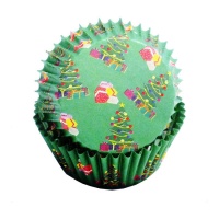 Cadeaux de Noël capsules pour cupcakes - PME - 60 pcs.