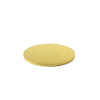 Base de gâteau rond 20,4 x 20,4 x 1,2 cm doré - Décorer