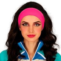 Bandeau de cheveux couleur néon
