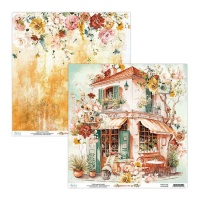 Papier pour scrapbooking de Places We Go - Mintay Papers - 1 feuille