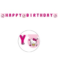 Couronne Happy Birthday Hello Kitty 2 m