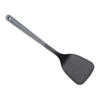 Spatule de cuisine 35 cm bicolore gris et noir