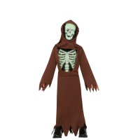 Costume de squelette phosphorescent pour enfants