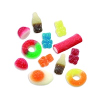 Sachet assorti de mini bonbons gélifiés avec pica pica - Fini Little mix - 500 gr