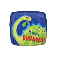 Ballon Dinosaure Joyeux Anniversaire - 43 cm - Anagramme