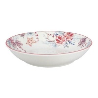 Assiette creuse à motif 20 cm - DCasa
