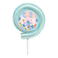 Brochette roller bleu de Baby shower de 40 gr