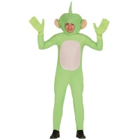 Costume d'extraterrestre vert clair pour adultes