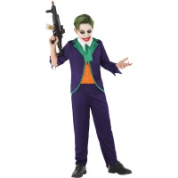 Costume de clown costume violet pour enfants