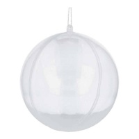 Boule en plastique rechargeable de 7 cm - 1 pc.