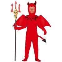 Costume de démon diabolique avec ailes pour enfants