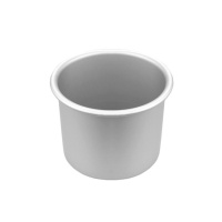 Moule rond en aluminium 10 x 10 x 7,5 cm - Decora