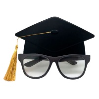 Lunettes pour bonnet de fin d'études