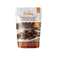 Pépites de chocolat au lait 250 gr - Decora