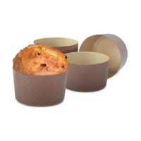 Moules à panettone jetables de 750 g - Decora - 20 unités