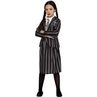 Costume de fille en uniforme familial gothique pour enfants