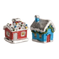 Figurines pour gâteau de Noël de 2,5 à 3,5 cm - Dekora - 50 unités