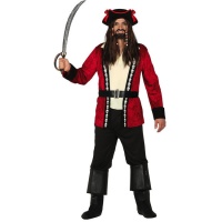Costume de pirate à tête de mort pour homme
