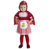 Costume du Petit Chaperon Rouge avec tablier pour bébés