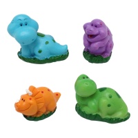 Figurines pour gâteau dinosaure de 3 à 3,5 cm - Dekora - 50 unités