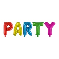 Party Balloon letters multicolore 41 cm