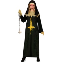 Costume de nonne antichrist pour femmes