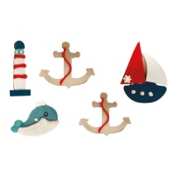 Figurines en sucre de Sailor - Décorer - 5 unités