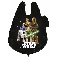 Ballon Supersize Star Wars de 1,00 x 0,84 m
