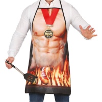 Tablier d'homme barbecue