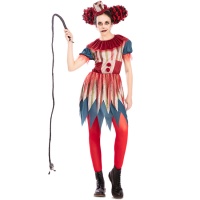 Costume de clown vintage pour femmes